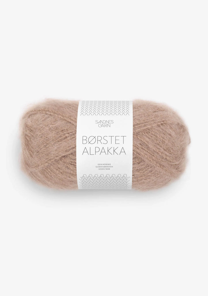 Sandnes Garn Borstet Alpakka, 3040 CAFFE LATTE