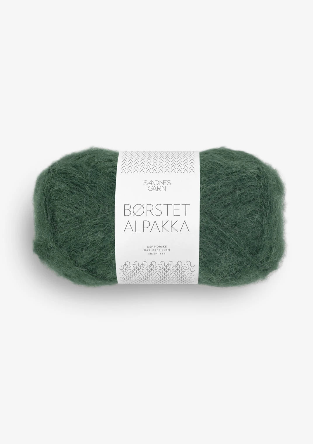 Sandnes Garn Borstet Alpakka, 8581 DYP SKOGGRÖN