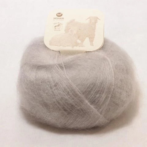 Brushed Lace, Mohair by Canard 3079 light grey