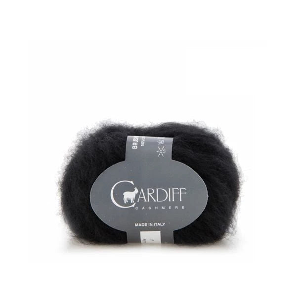 Brushmere Cardiff Cashmere 110 Black