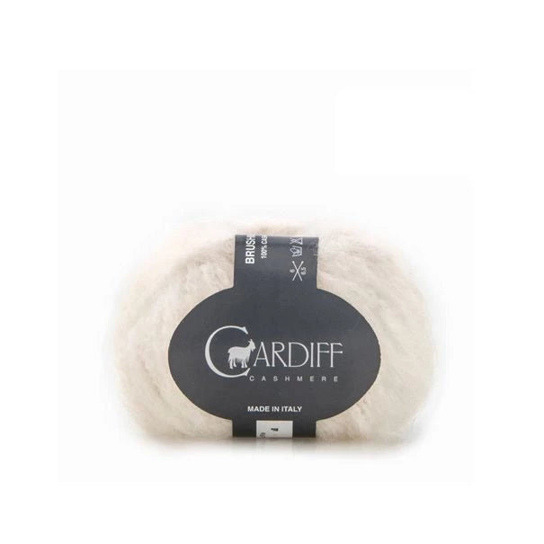 Brushmere Cardiff Cashmere 101 White