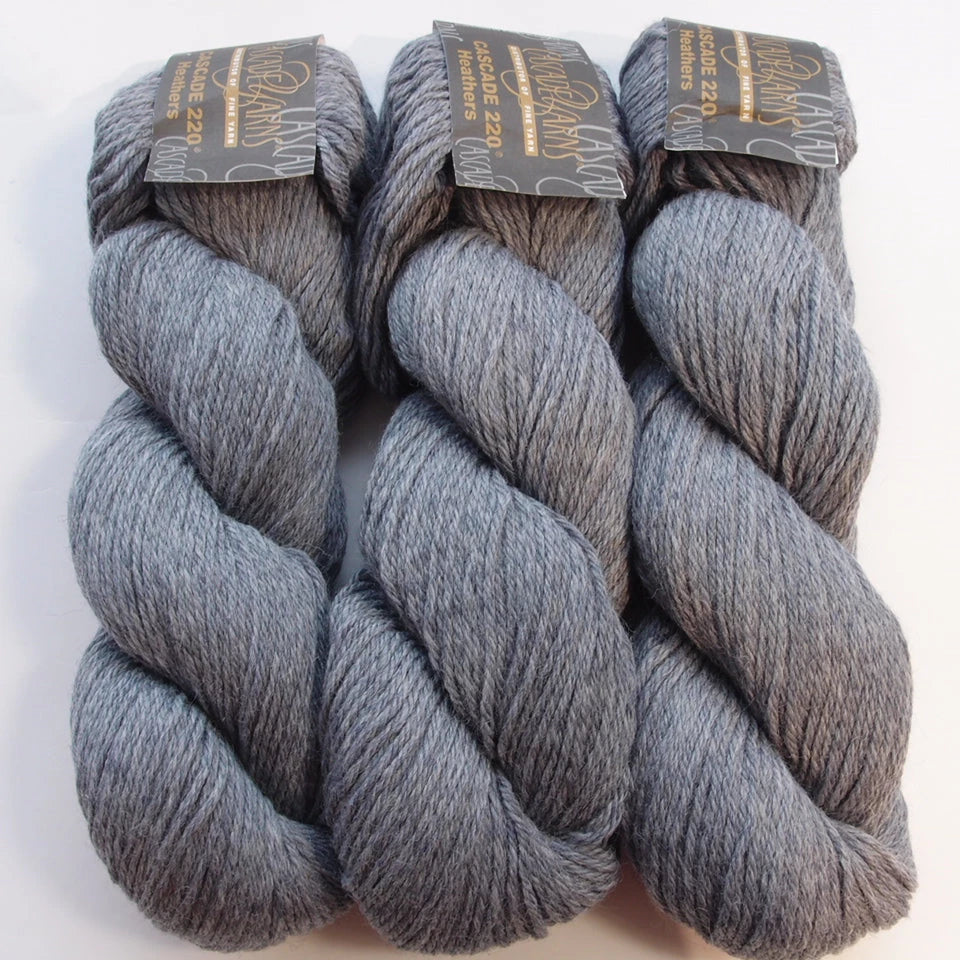 Cascade 220, 1009 STORM CLOUD HEATHER