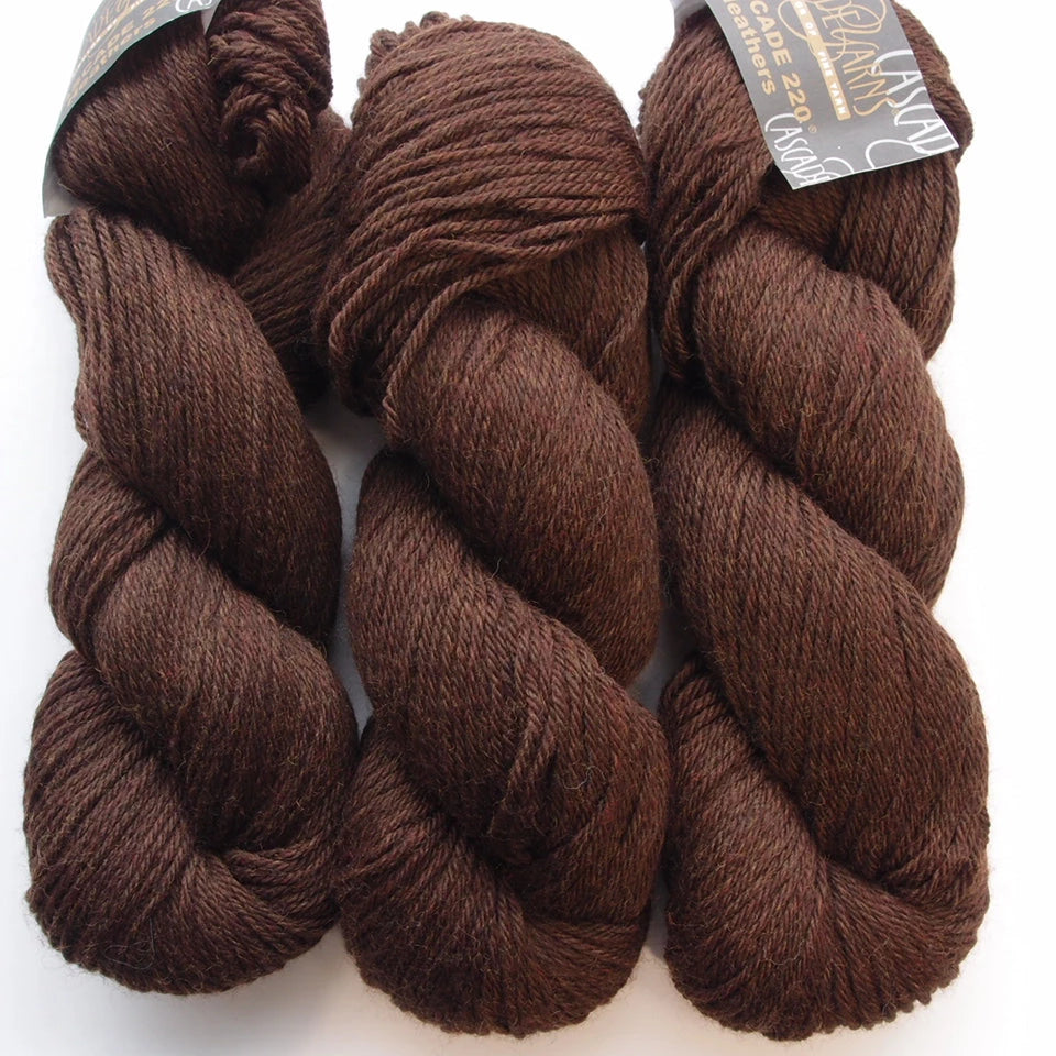 Cascade 220, 2431 CHOCOLATE HEATHER