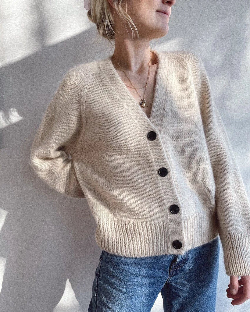 Champagne Cardigan by PetiteKnit