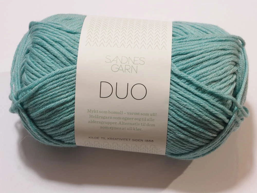 Duo Sandnes Garn 6823 Turkis