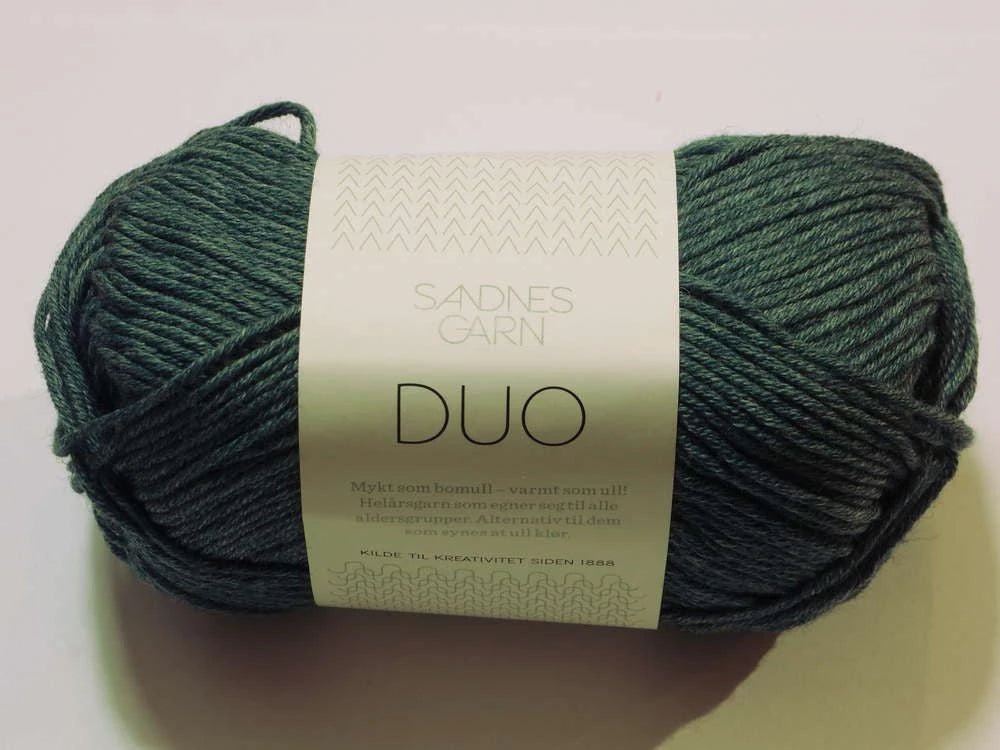 Duo Sandnes Garn 6862 Dyp Aqua