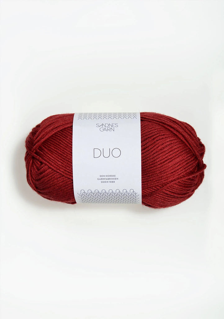 Sandnes Garn Duo, 4236 Dyp Röd