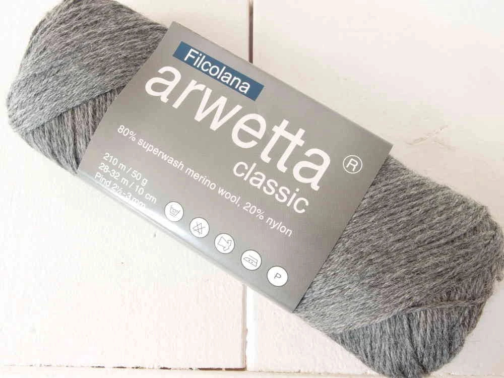 Filcolana Arwetta Classic 955 Medium Grey (melange)