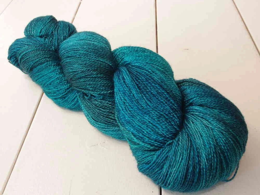 Fyberspates Gleem Lace 707 Deep Aqua