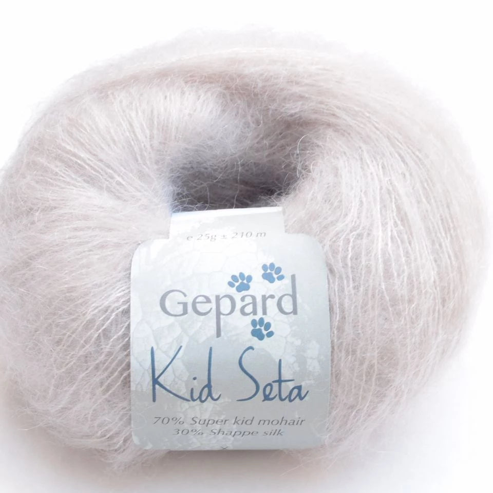 Gepard Kid Seta, silkkimohair 0104 Mangolian Flower Bulb