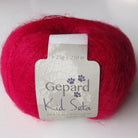 Gepard Kid Seta, silkkimohair 333 rubiini