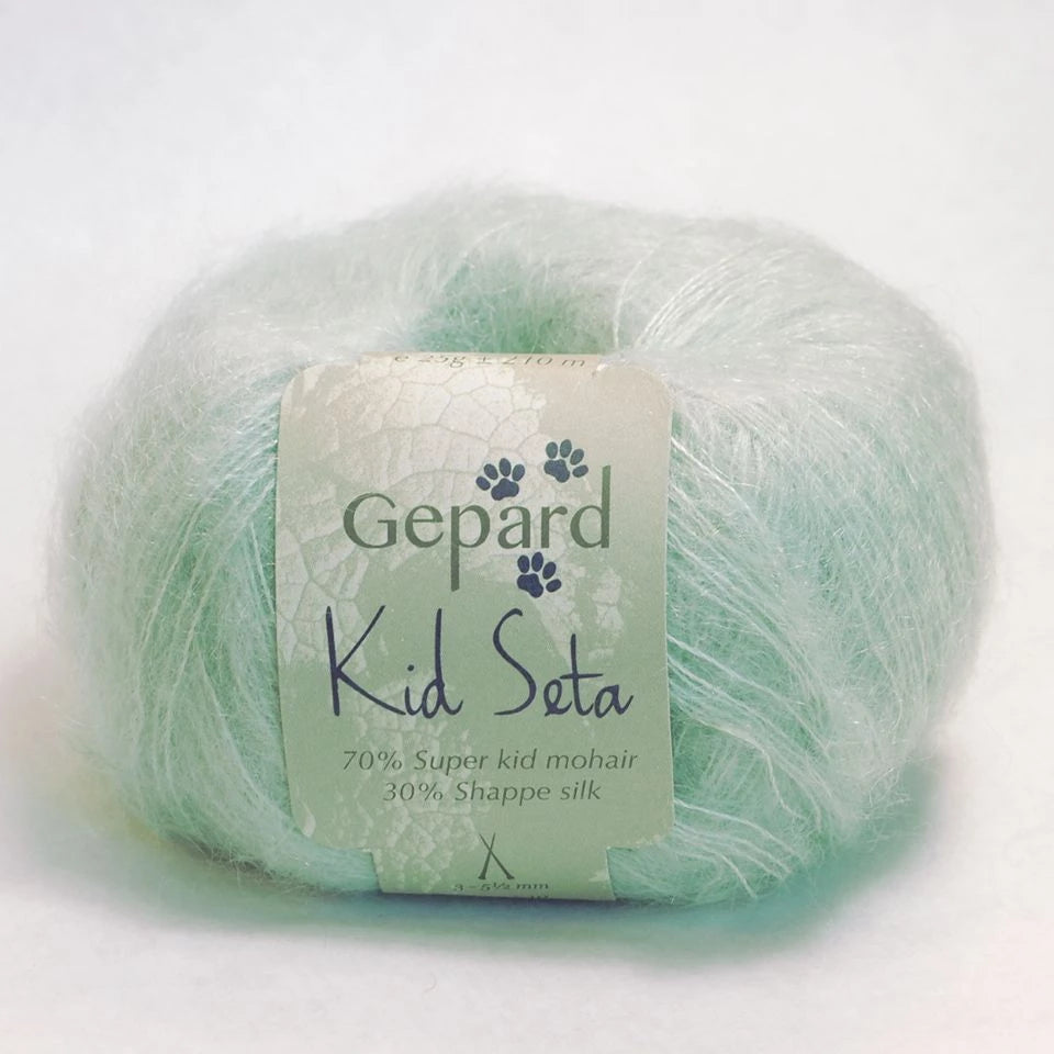 Gepard Kid Seta, silkkimohair 812 Grönland