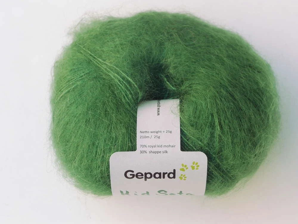 Gepard Kid Seta, silkkimohair 1229 ruoho