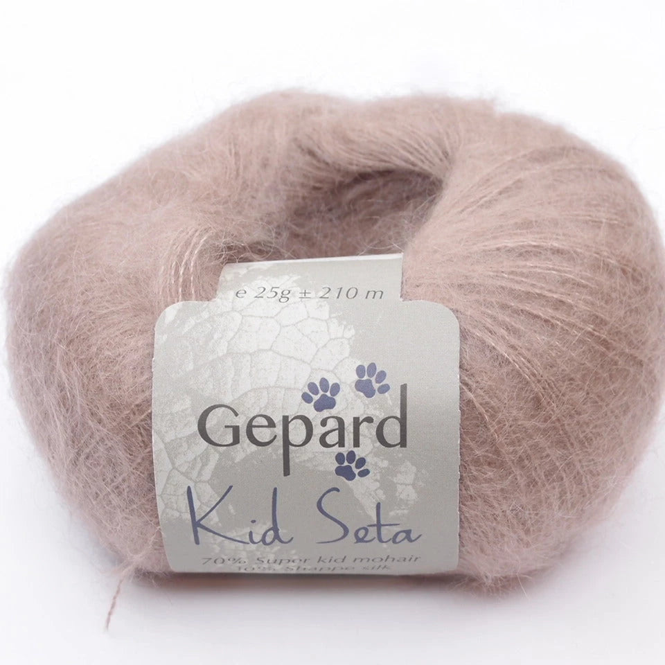 Gepard Kid Seta, silkkimohair 405 NOUGAT