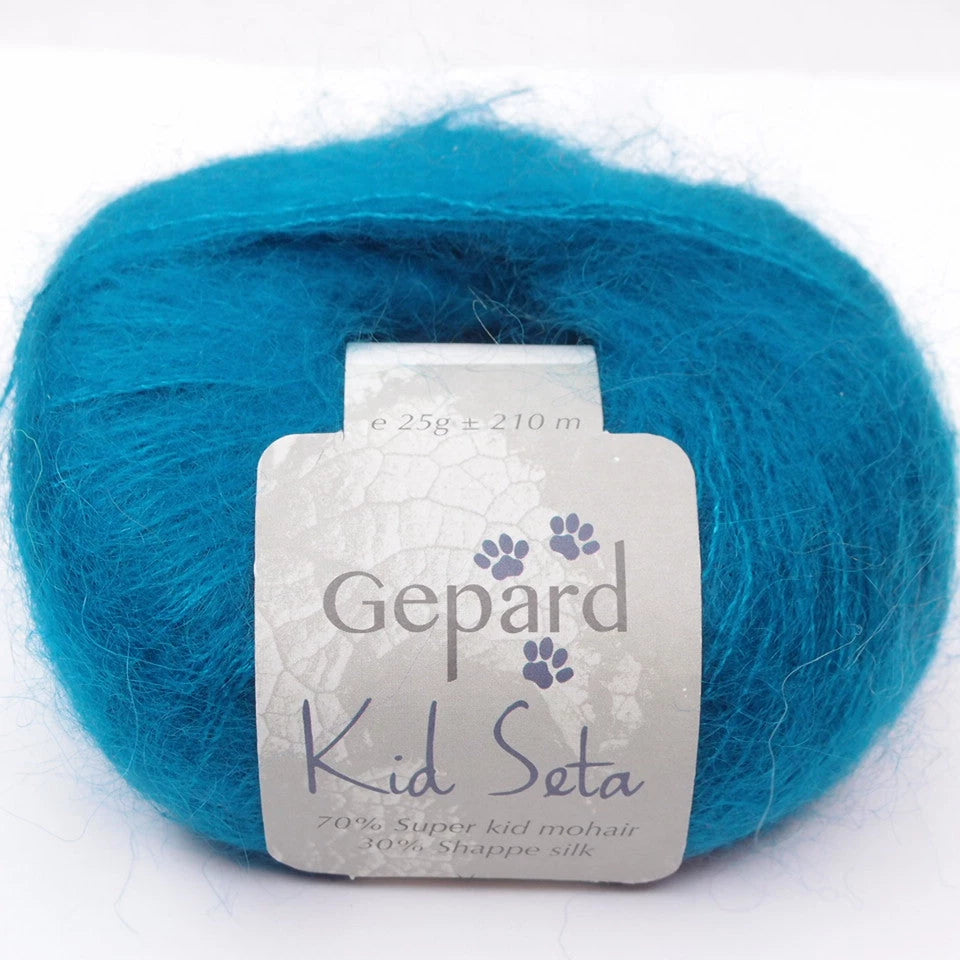 Gepard Kid Seta, silkkimohair 1121 ROYAL