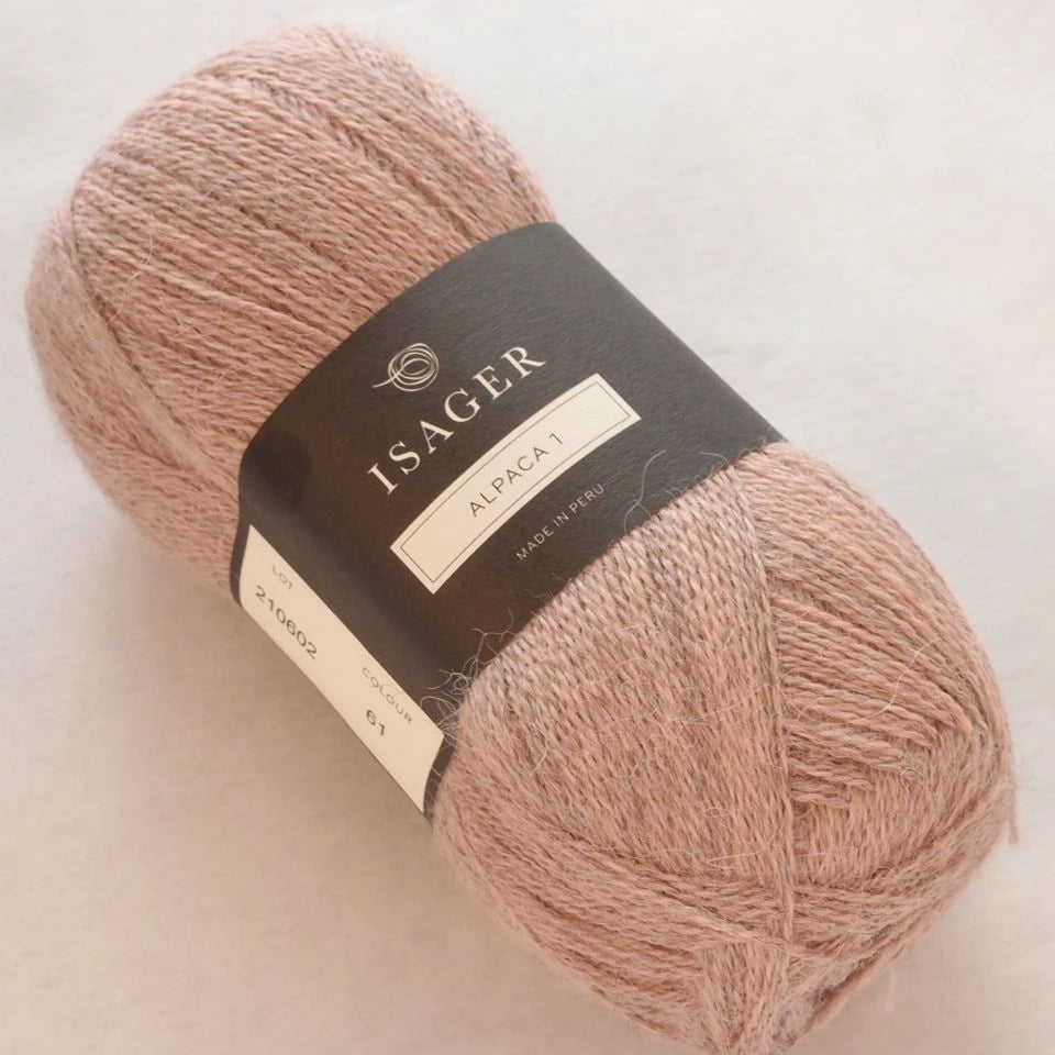 Isager Alpaca 1, color 61