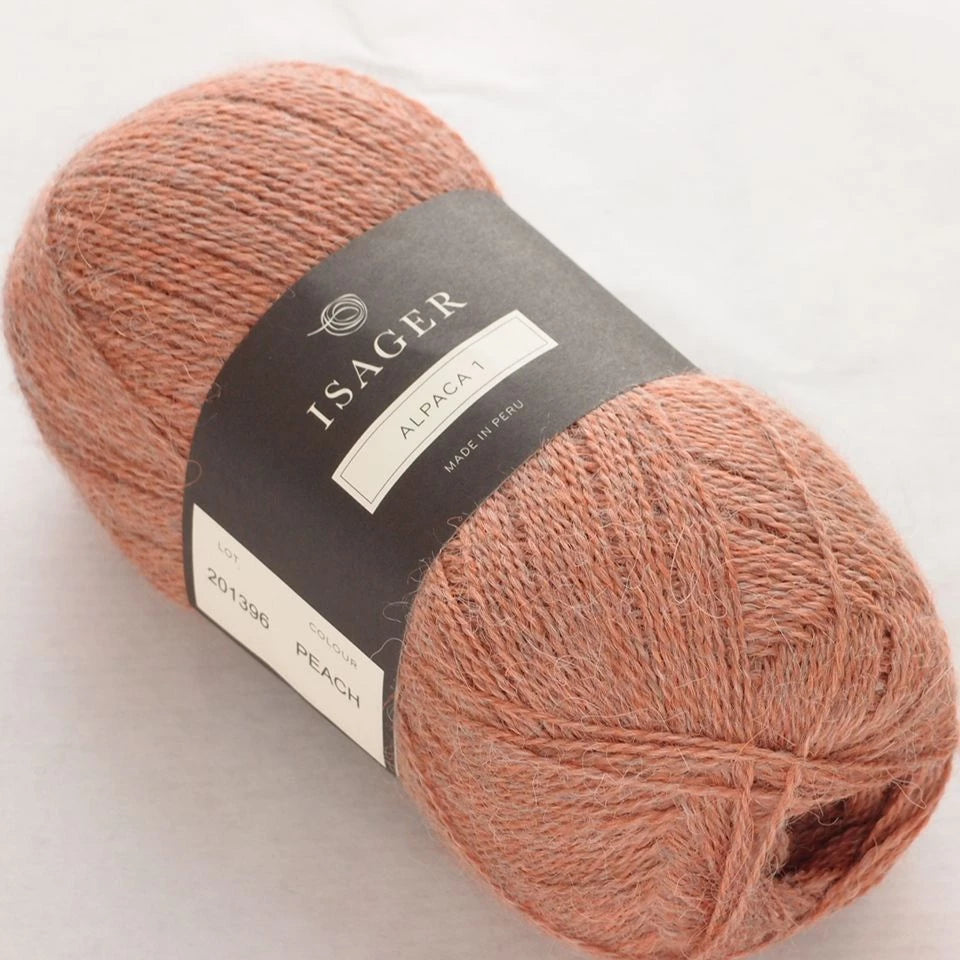 Isager Alpaca 1, Peach