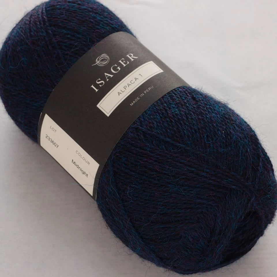 Isager Alpaca 1, Midnight