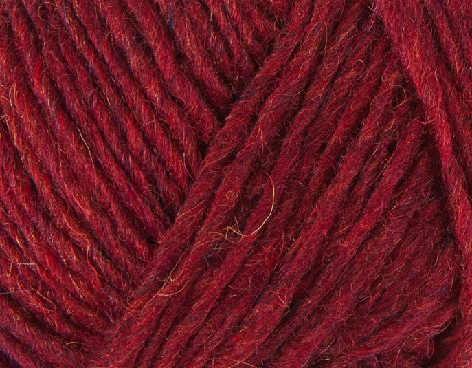 Lettlopi 1409 GARNET RED HEATHER