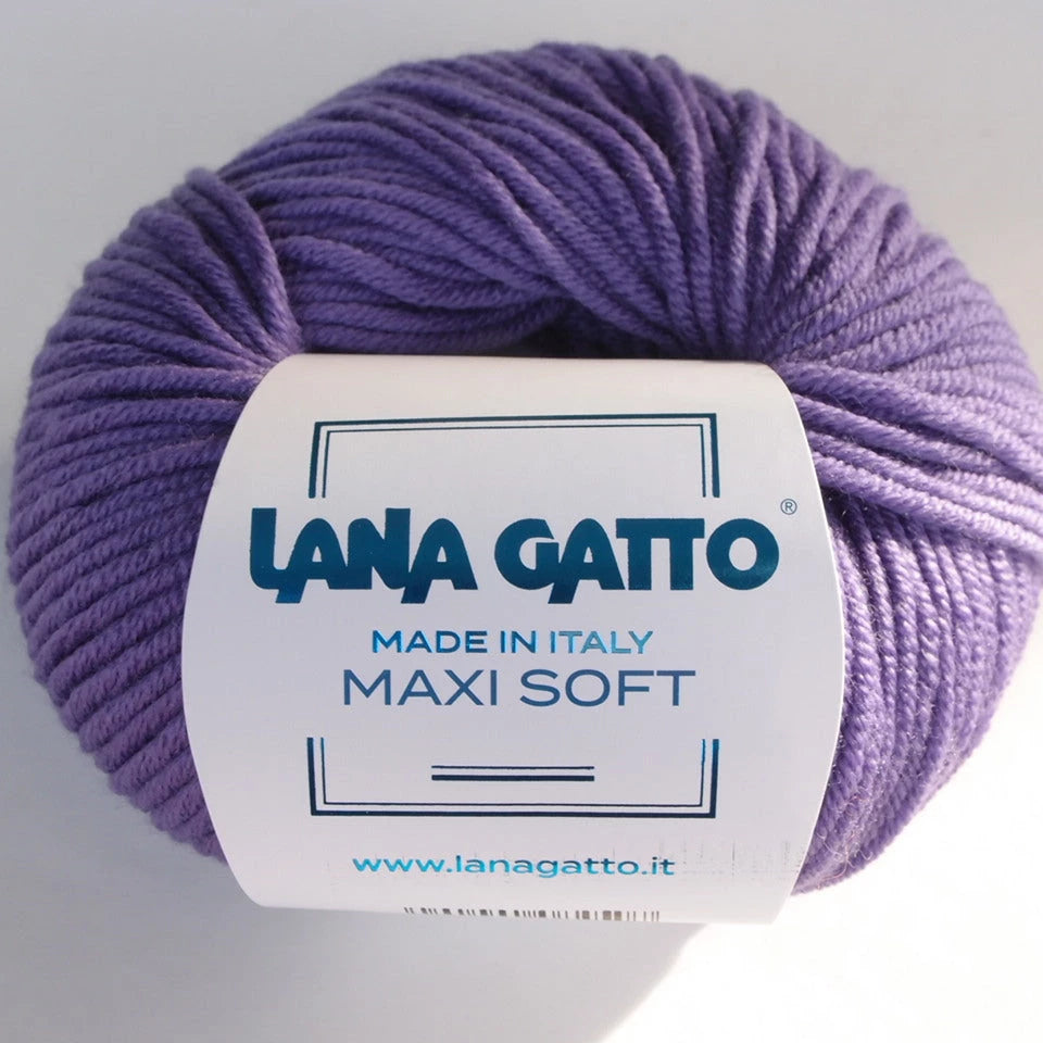 Lana Gatto, Maxi Soft 14450 Viola/ Vernezza