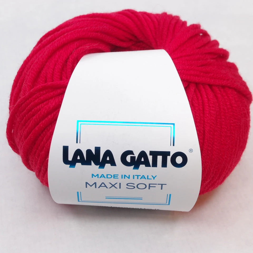 Lana Gatto, Maxi Soft 10095 Rosso