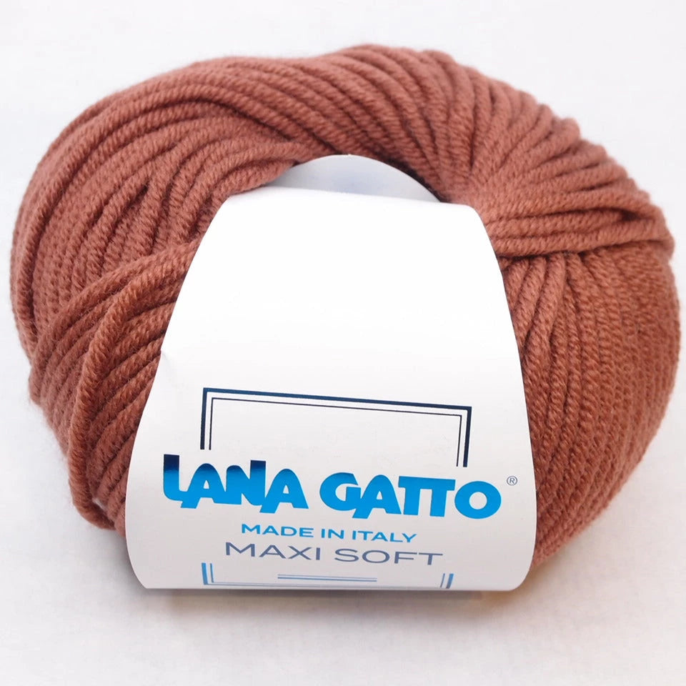 Lana Gatto, Maxi Soft 13737 Mattone / Mason