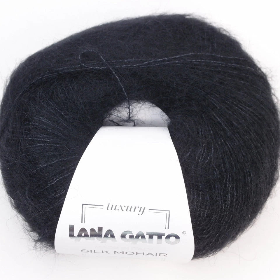 Lana Gatto Silk Mohair Nero