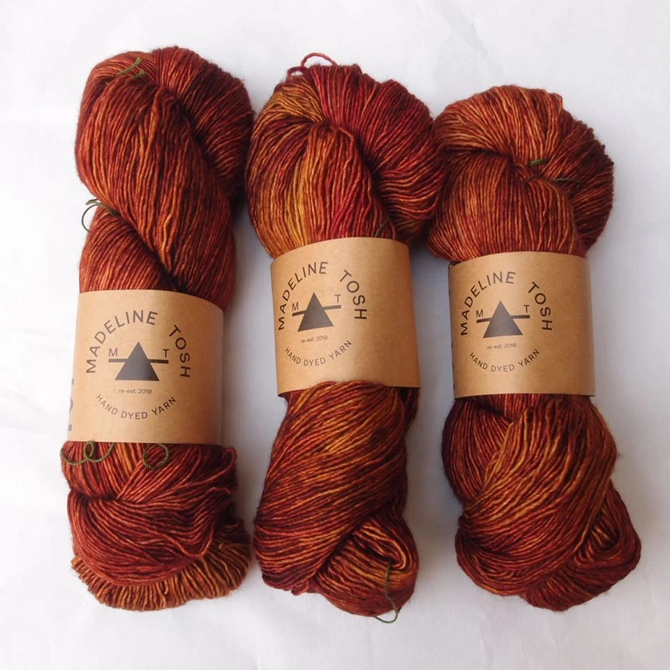 Madelinetosh Tosh Merino Light Saffron