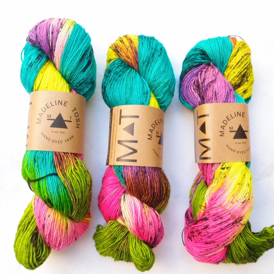Madelinetosh Tosh Merino Light Pinata Pop