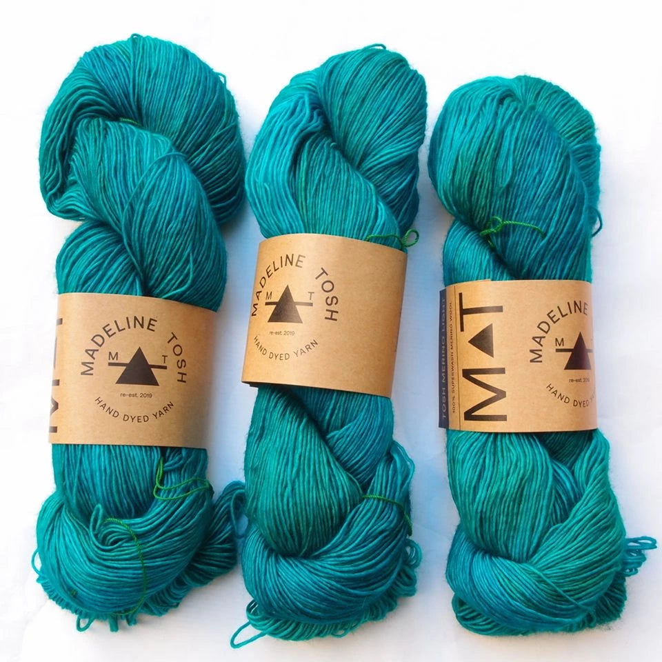 Madelinetosh Tosh Merino Light Nassau Blue