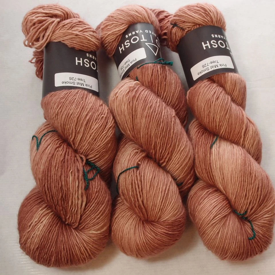Madelinetosh Tosh Merino Light Pink Mist Smoke