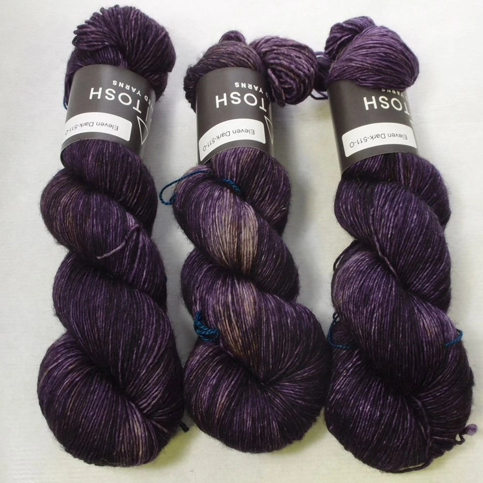Madelinetosh Tosh Merino Eleven Dark