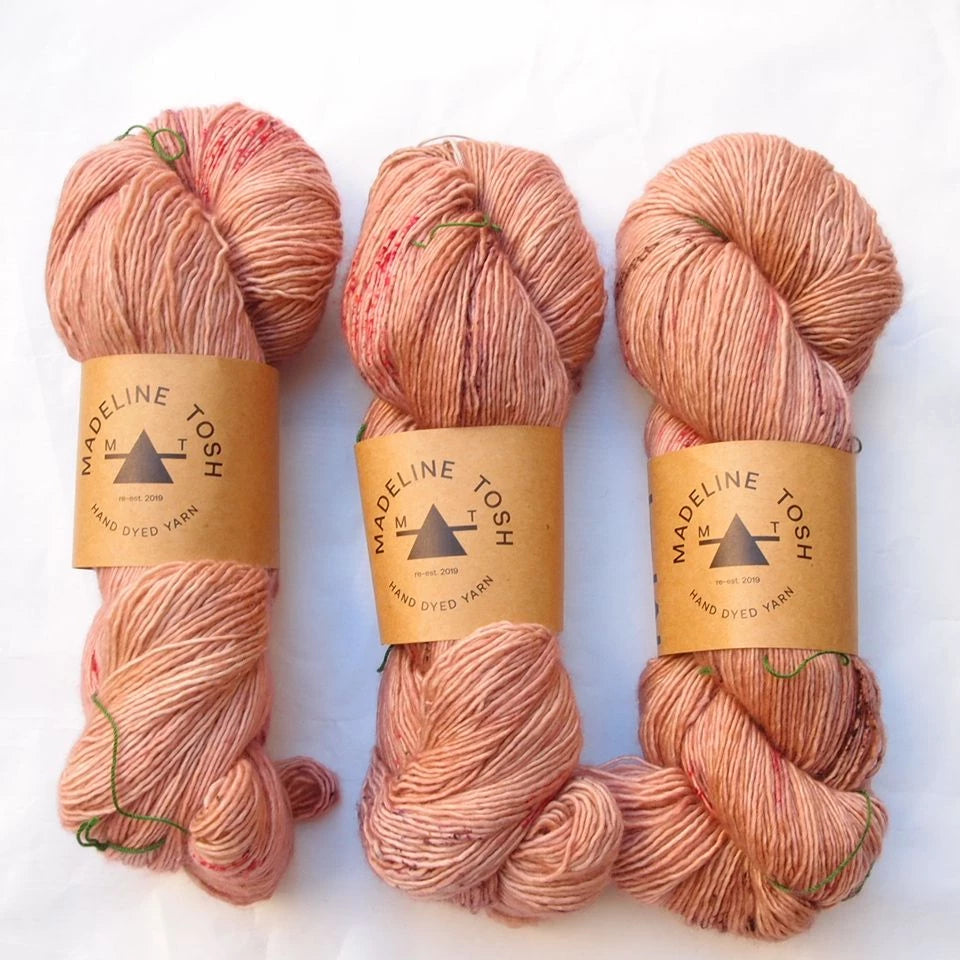 Madelinetosh Tosh Merino Light Copper Pink