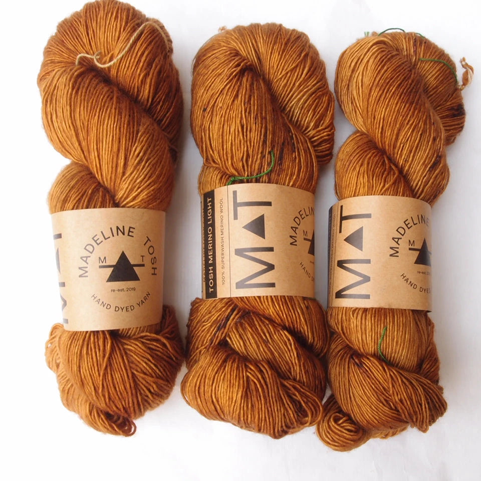 Madelinetosh Tosh Merino Light, Rye Bourbon