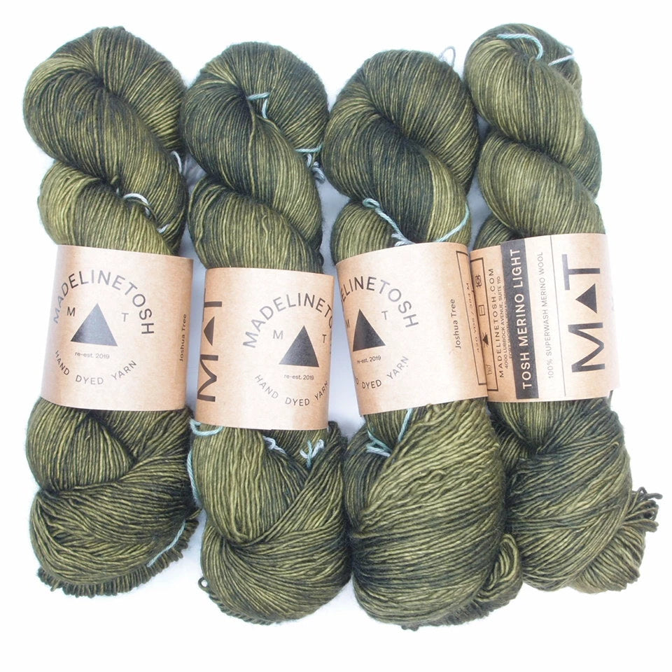 Madelinetosh Tosh Merino Light, Joshua Tree