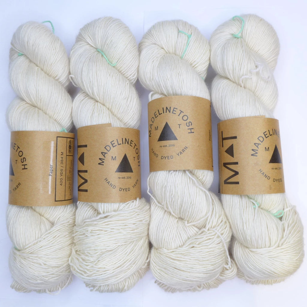 Madelinetosh Tosh Merino Light, Paper