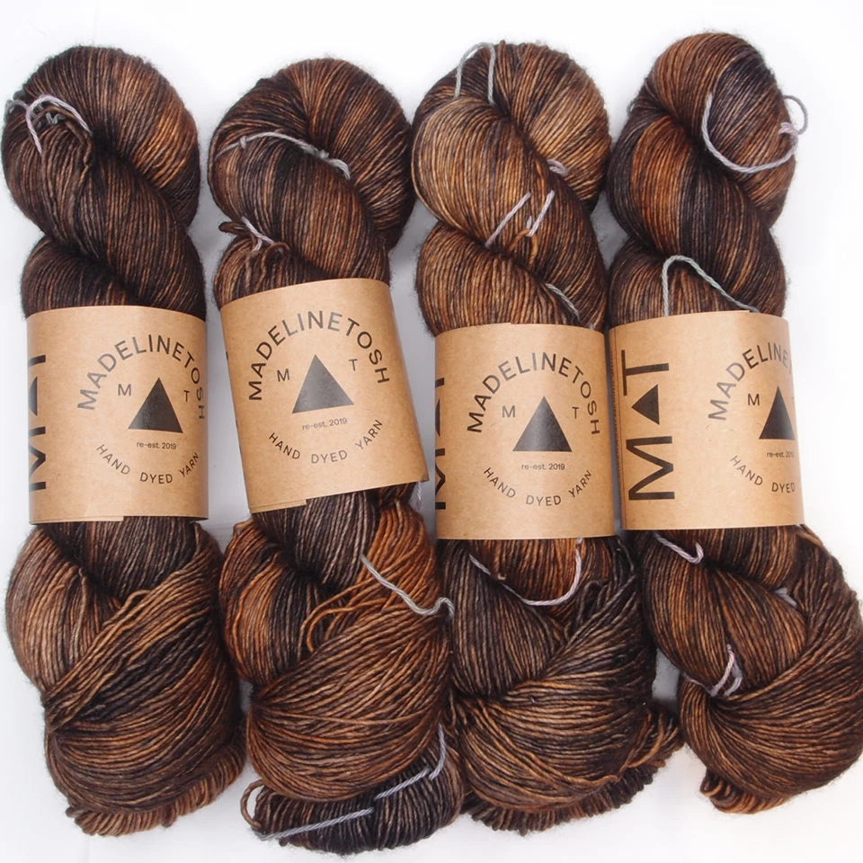 Madelinetosh Tosh Merino Light, Coffee Grounds
