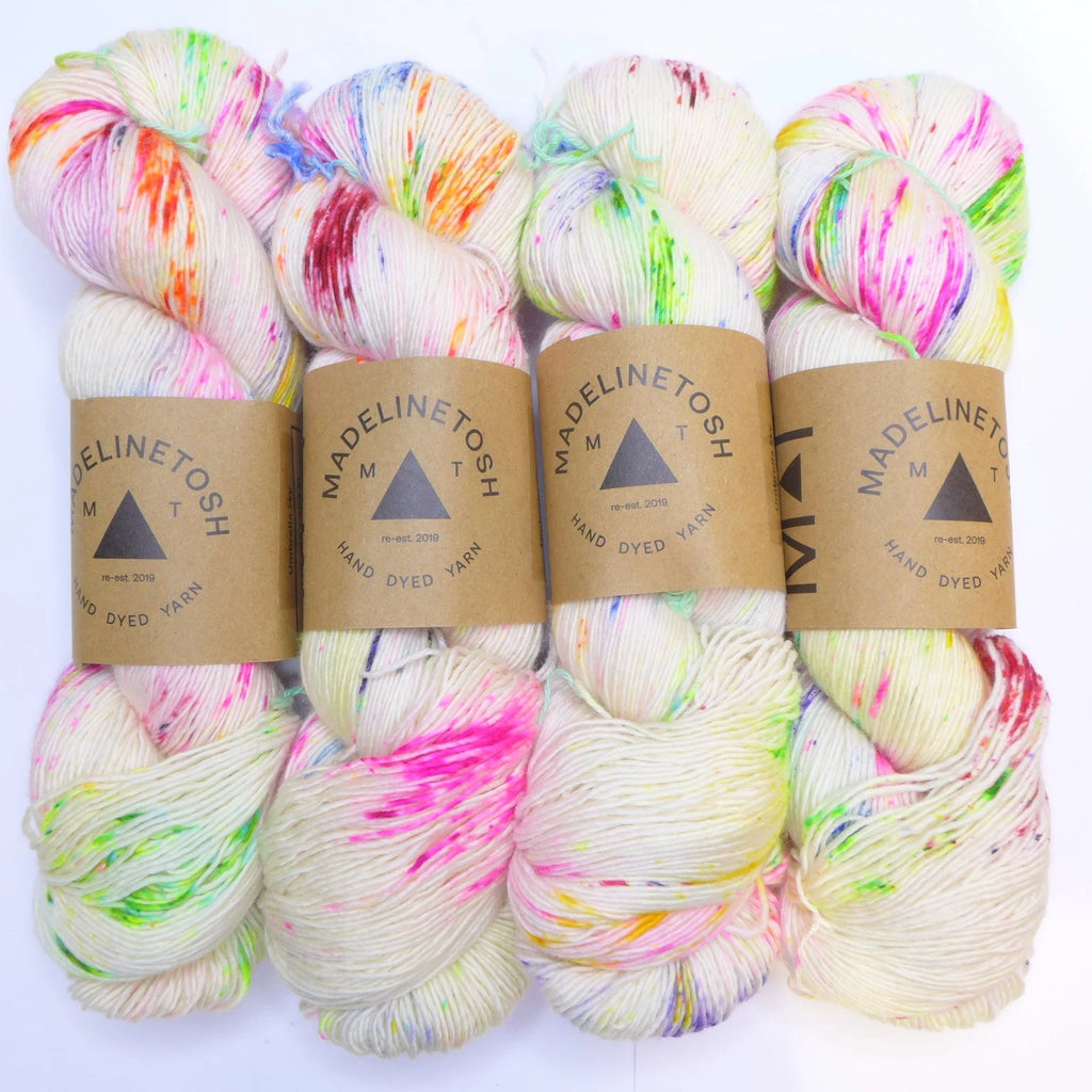 Madelinetosh Merino Light, Umbrella Sky