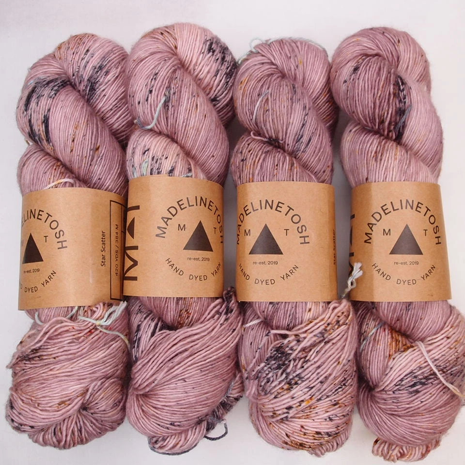 Madelinetosh Merino Light, Star Scatter