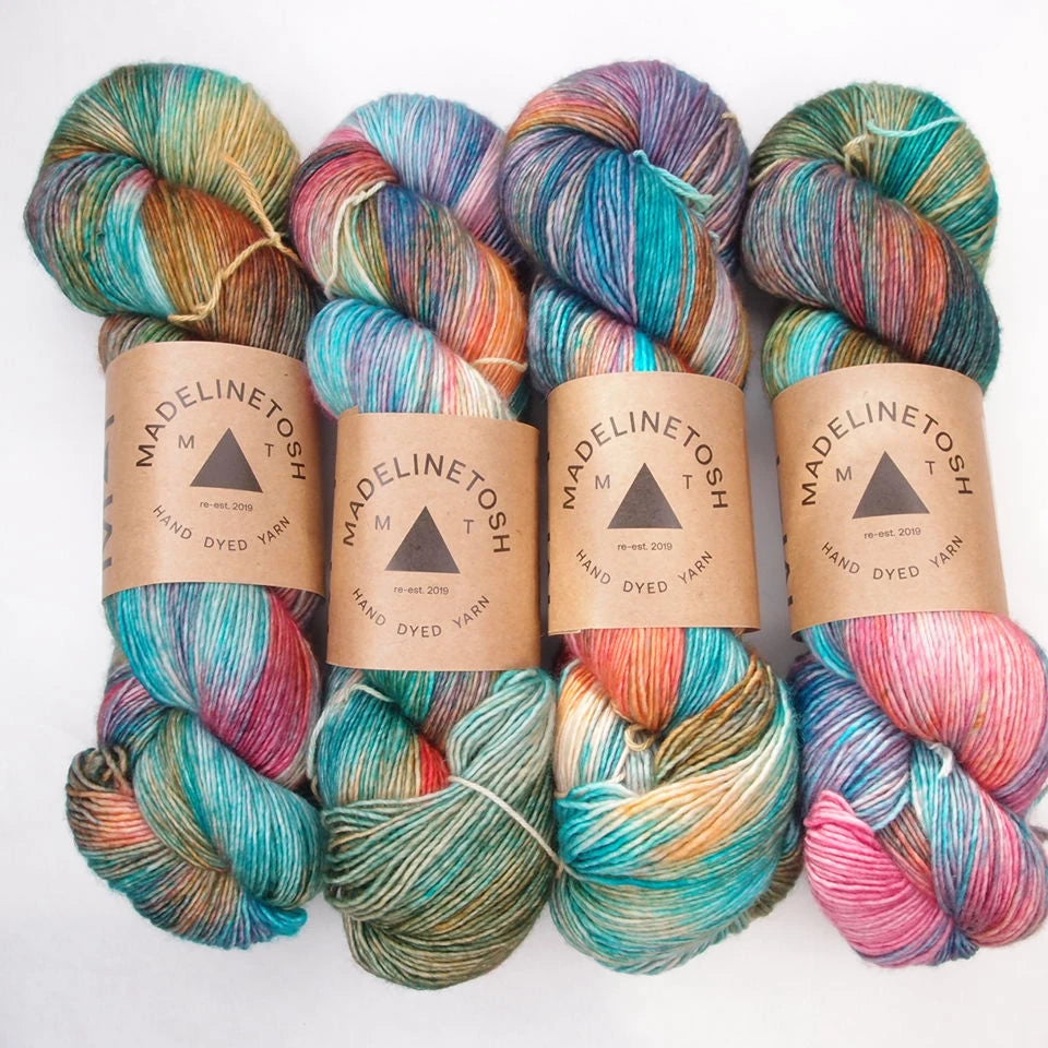 Madelinetosh Merino Light, Clue Board Form