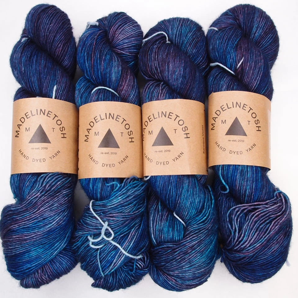 Madelinetosh Merino Light, Baroque Violet