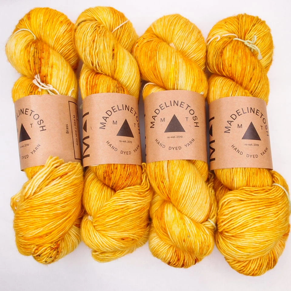 Madelinetosh Merino Light, Brass