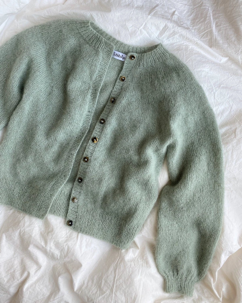 Novice Cardigan, Mohair Edition by PetiteKnit