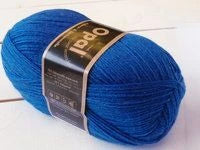 Opal Uni 4 ply 5188 Blau