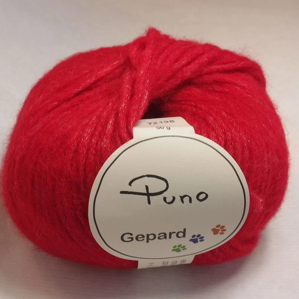 Puno Gepard 334 kirkas punainen