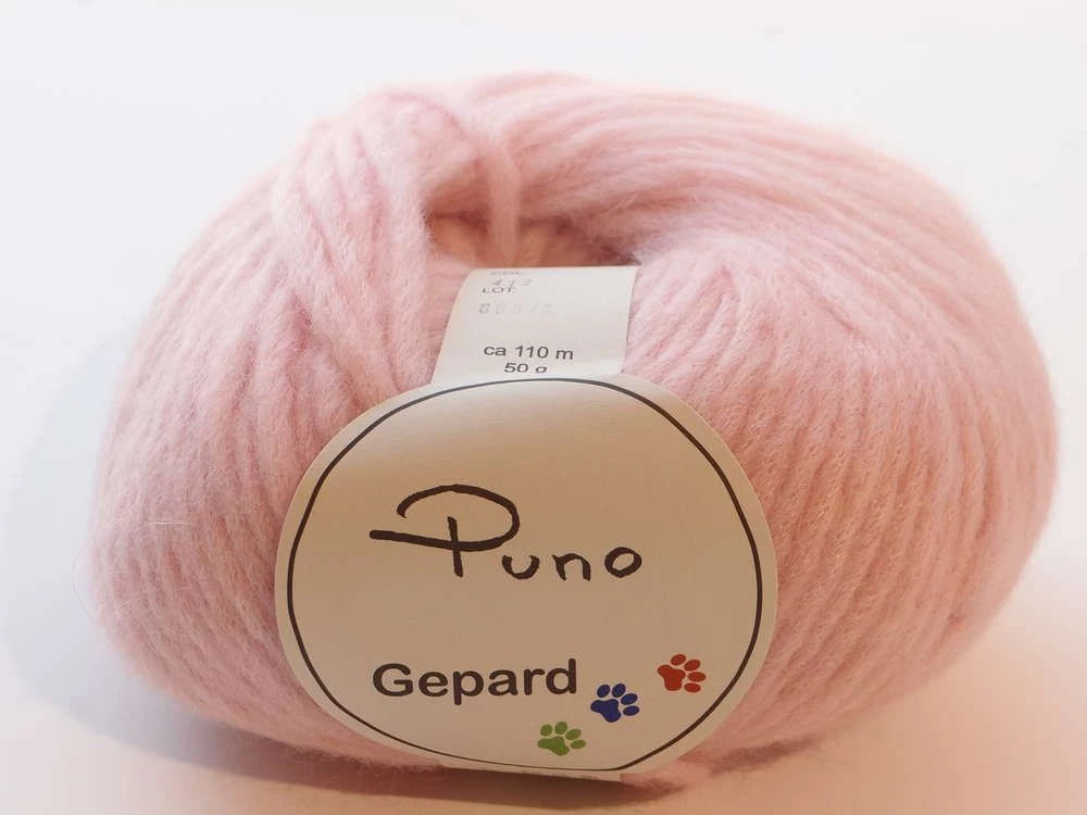 Puno Gepard 412 vaaleanpunainen