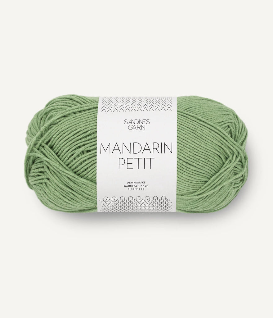 Sandnes Garn, Mandarin Petit 8734 Grönn