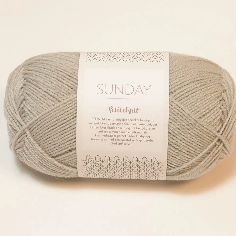 Sandnes Sunday PetiteKnit, 1031 Grey