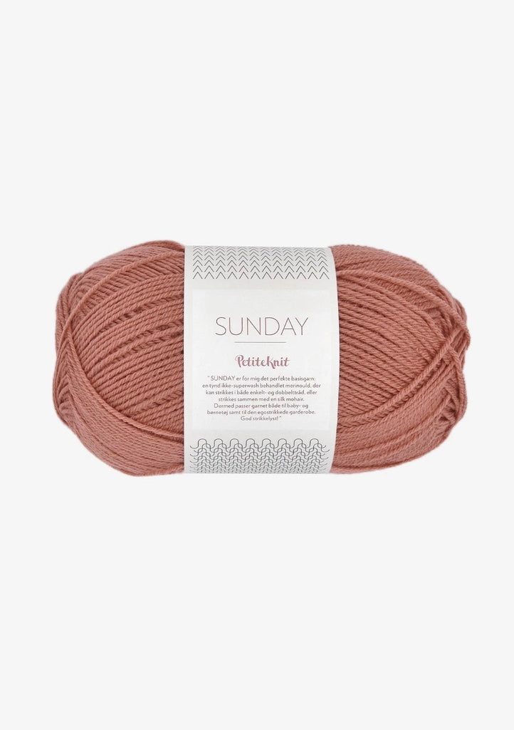 Sandnes Garn Sunday PetiteKnit, 3553 Dusty Rouge