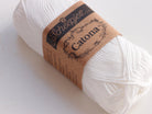 Scheepjes Catona, 106 Snow white, vitivalkoinen